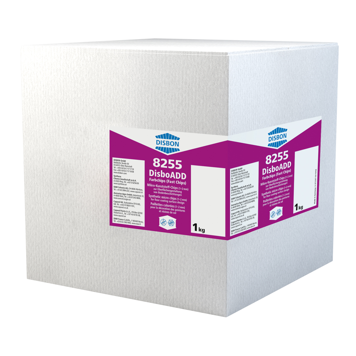 Disbon HS 8255 Fast Chips 1,0 kg Hellblau